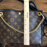 The Nuthatch - Vintage Monogram Black Crossbody