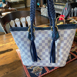 The Blue Jay - Vintage Damier Azur Shoulder Bag