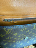 The Swift - Vintage Monogram in Chocolate Crossbody