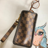 Damier Ebene Eyeglass Case/Wristlet