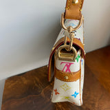 The Egret - Vintage Monogram Multicolor Crossbody/Shoulder Bag