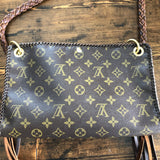 The Swan - Vintage Monogram Golden Crossbody