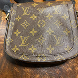 The Swift - Vintage Monogram in Black Crossbody