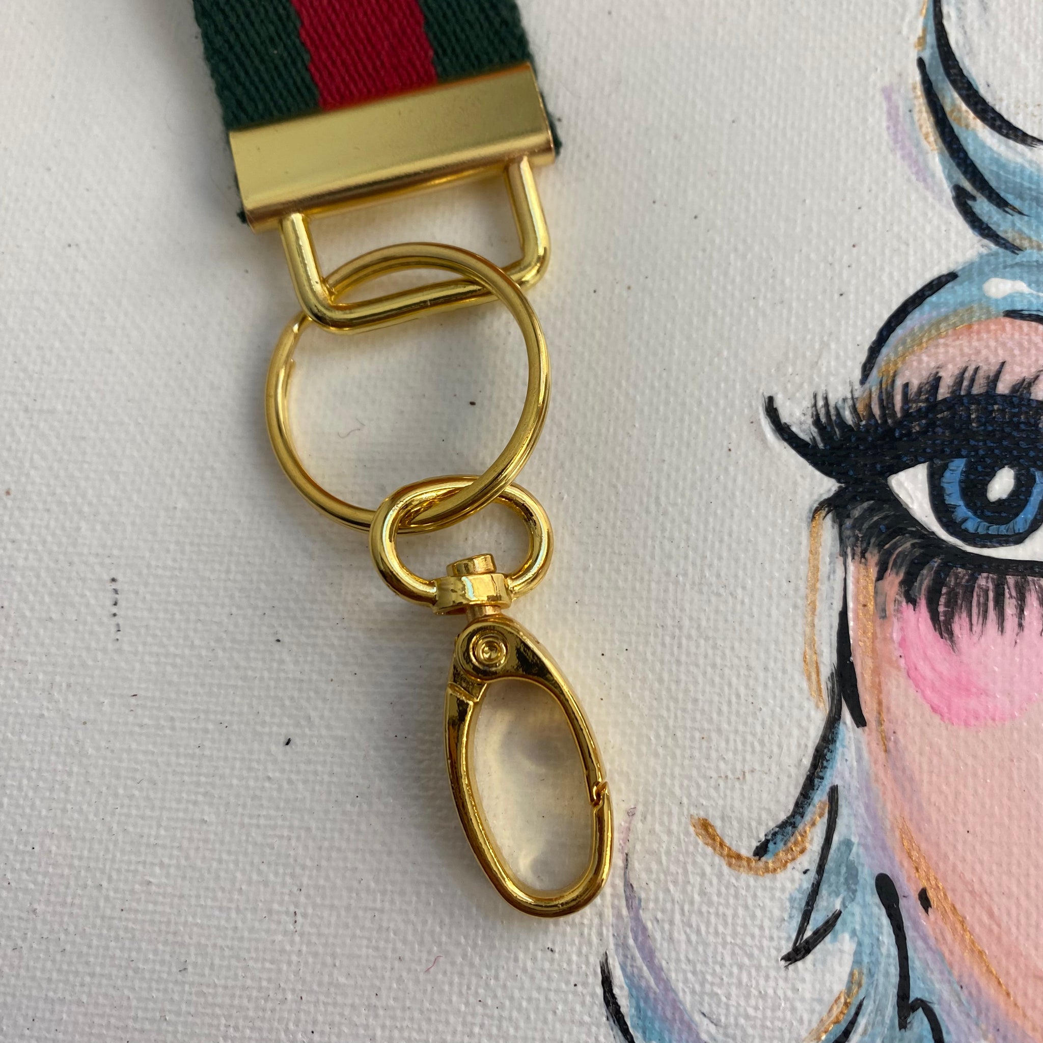 Gucci Wristlet Keychain – Beauty Bird Vintage