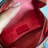 The Kinglet - Vintage Epi in Red Crossbody Bag