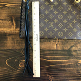 The Nuthatch - Vintage Monogram Black Crossbody
