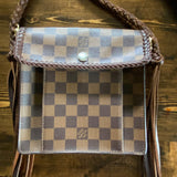 The Friar Crossbody in Damier Ebene