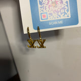 LV Earrings - Simple Gold Hoops