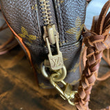 The Sparrow Crossbody Bag in Tan Monogram