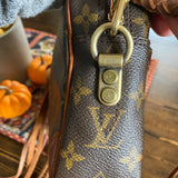 The Sparrow Crossbody Bag in Tan Monogram
