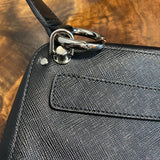 The Swan - Vintage Prada Organizer with Studs Crossbody/Wristlet