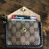 Turquoise Vintage Card Holder/Key Chain