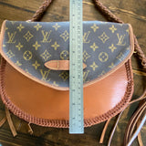 The Peacock Messenger - Vintage Monogram and Caramel Epi Combo