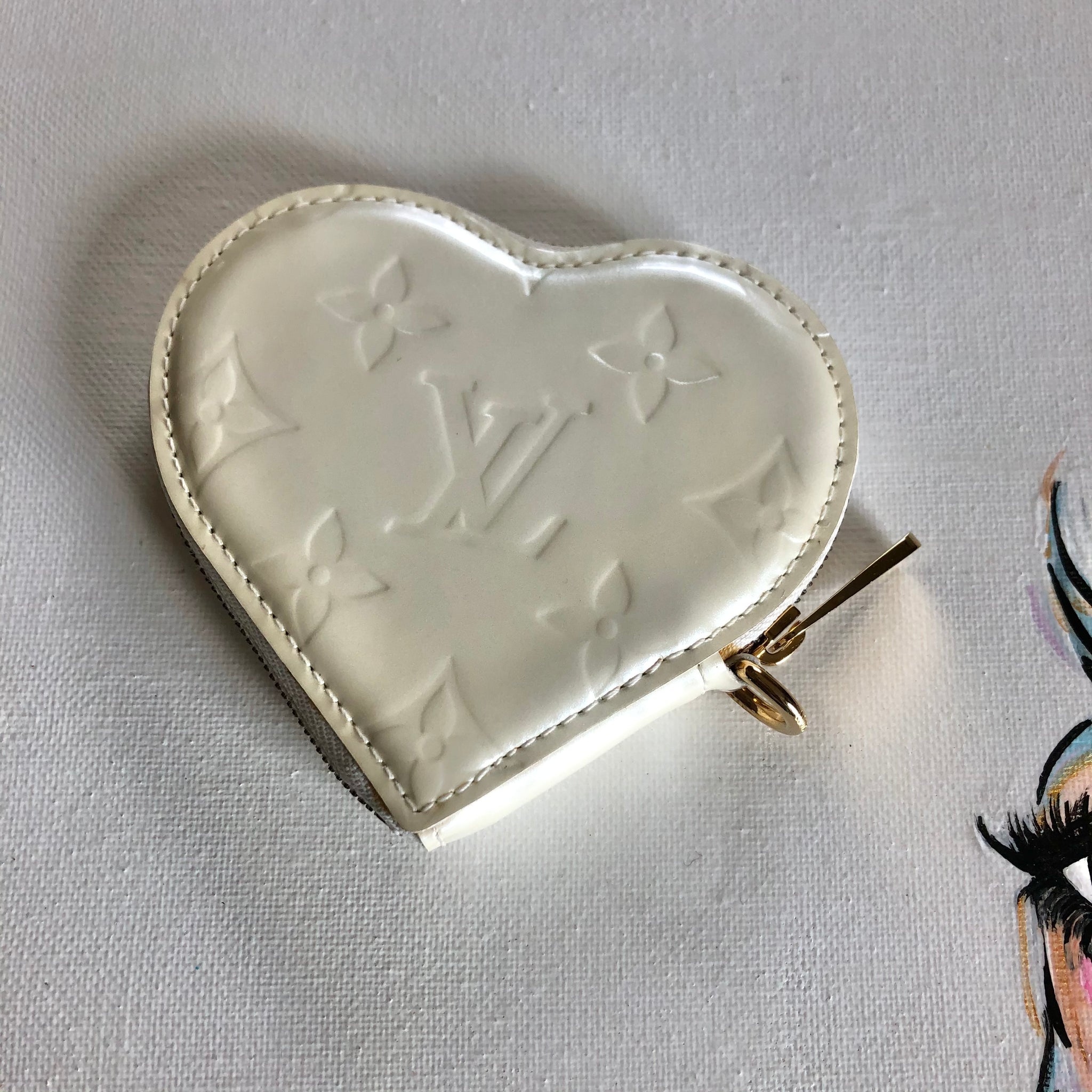 Louis Vuitton Heart Purse - 21 For Sale on 1stDibs  louis vuitton vernis  heart coin purse, louis vuitton heart coin purse, louis vuitton heart wallet