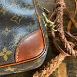 The Sparrow Crossbody Bag in Tan Monogram