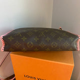 The Swan Crossbody - Vintage Monogram in Pale Pink