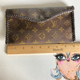 The Fanny Pack Wren in Monogram - Fanny Pack/Crossbody/Wristlet/Clutch Bag