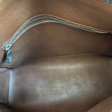 The Partridge Crossbody Bag - Vintage Monogram in Tan Fringe