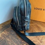 The Parrot - Vintage Damier in Graphite