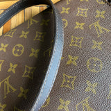 The Swift - Vintage Monogram in Chocolate Crossbody