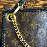 The Nuthatch - Vintage Monogram Black Crossbody