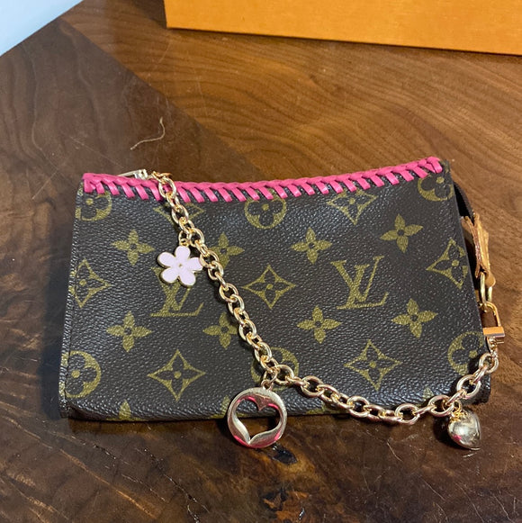 Louis Vuitton, Bags, Vintage Hot Pink Louis Vuitton Purse