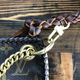 The Swan - Vintage Monogram Golden Crossbody