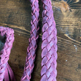 The Peacock - Vintage Monogram Hobo Crossbody in Violet
