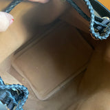 The Owl - Vintage Monogram Shoulder Bag in Black