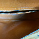 The Swift - Vintage Monogram in Chocolate Crossbody